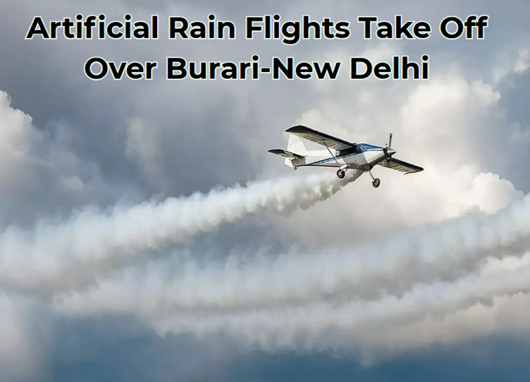 Can Science Save Delhi’s Lungs? Artificial Rain Flights Take Off Over Burari