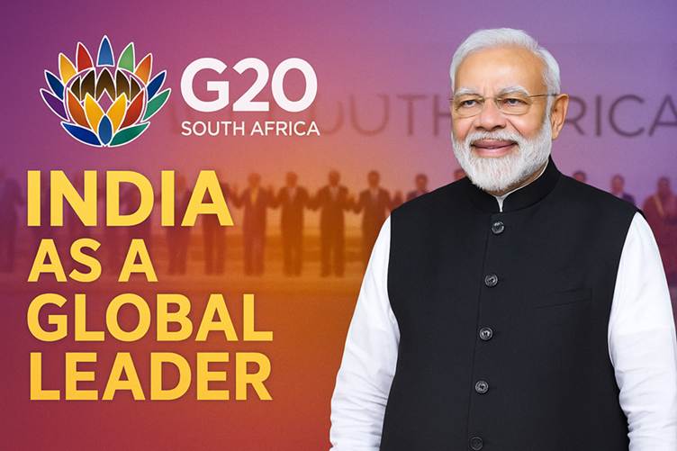 PM Modi at the South Africa G20: India Positions Itself as a Global Leader
