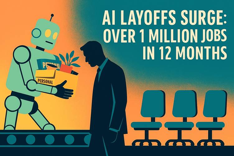 AI Layoffs Surge: Over 1 Million Jobs Lost in 12 Months — U.S. Takes First Steps Toward Accountability