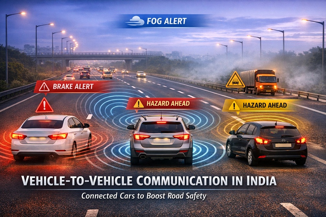 Vehicle-to-Vehicle Communication in India Coming Soon to New Cars