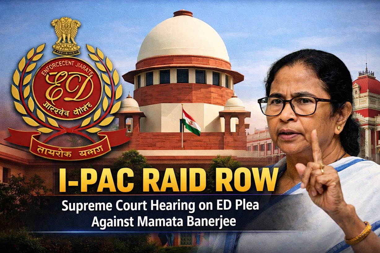 I-PAC Raid Row: Supreme Court to Hear ED Plea Against Mamata Banerjee