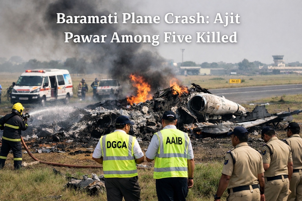 Ajit Pawar Plane Crash Reason: What Went Wrong With Deputy CM’s Aircraft