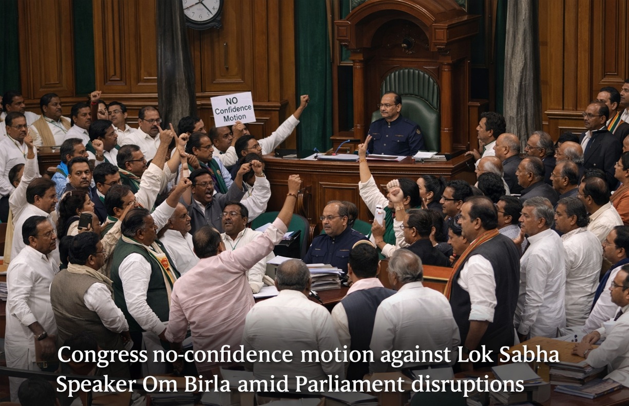 Why Congress Submitted No-Confidence Motion Against Speaker Om Birla?
