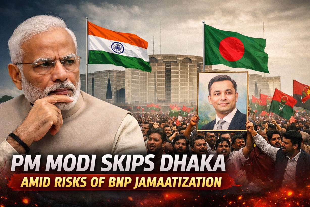 PM Modi Skips Dhaka Amid Risks of BNP Jamaatization