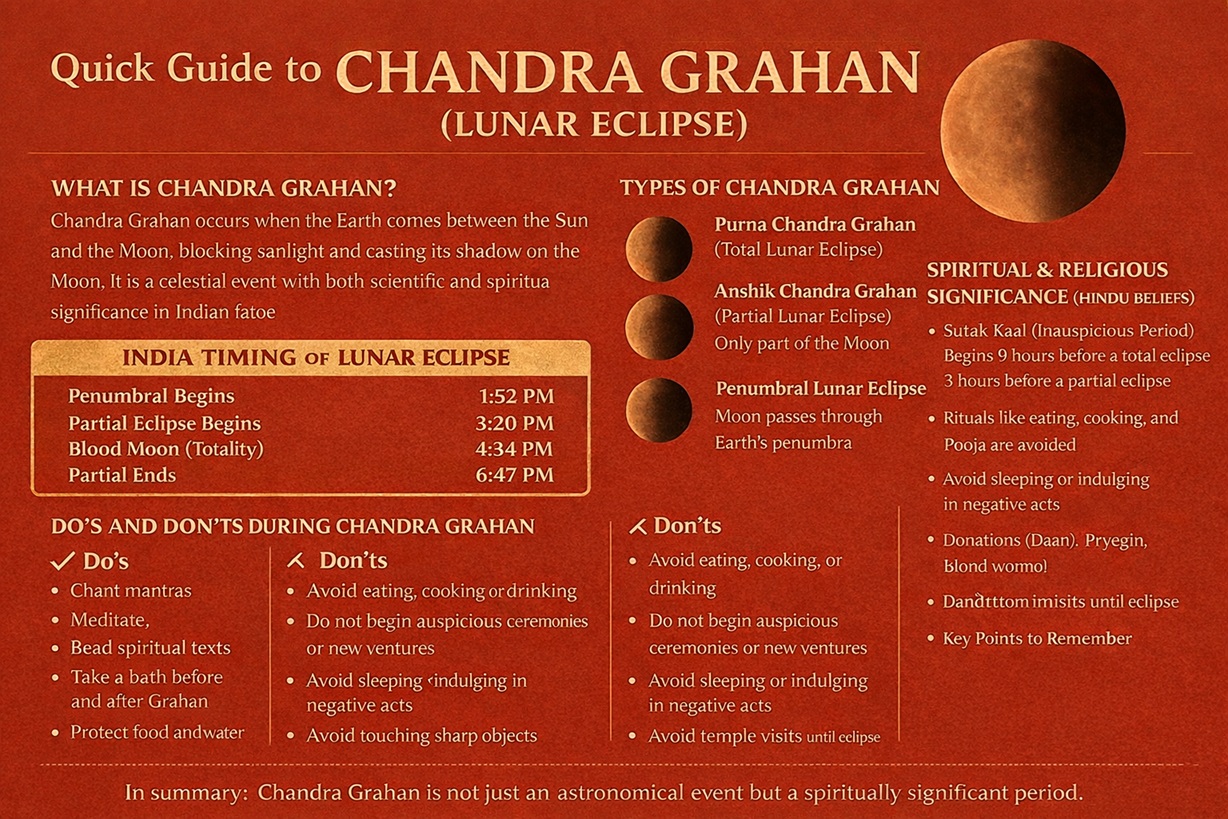 Chandra Grahan 2026: Blood Moon on Holi