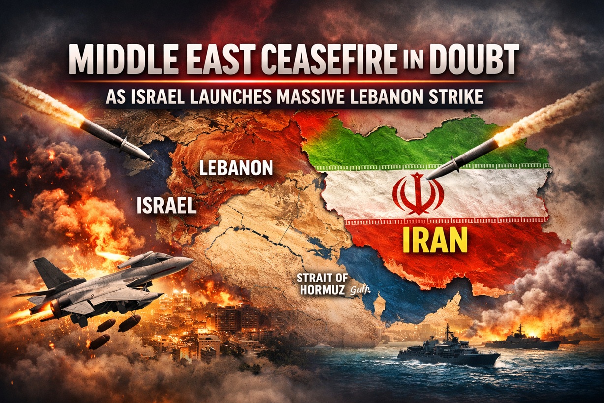 Middle East Ceasefire in Crisis: Israel Intensifies Lebanon Attacks